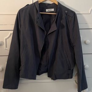 Blue Moto Jacket Size Large